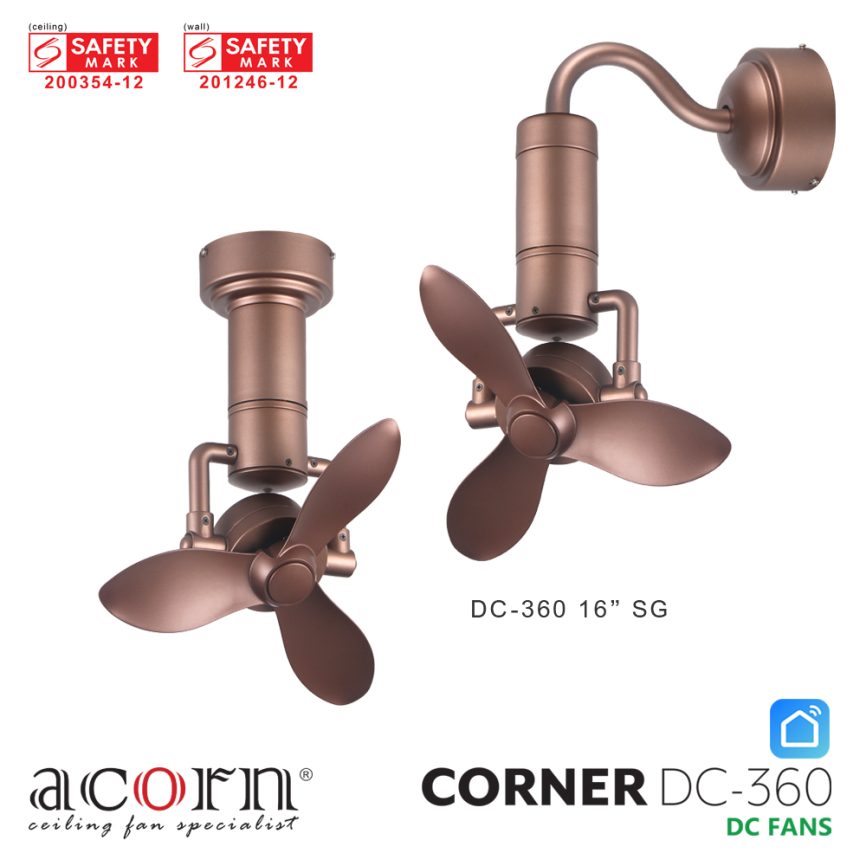 Corner-fan-@-Wall-Mount